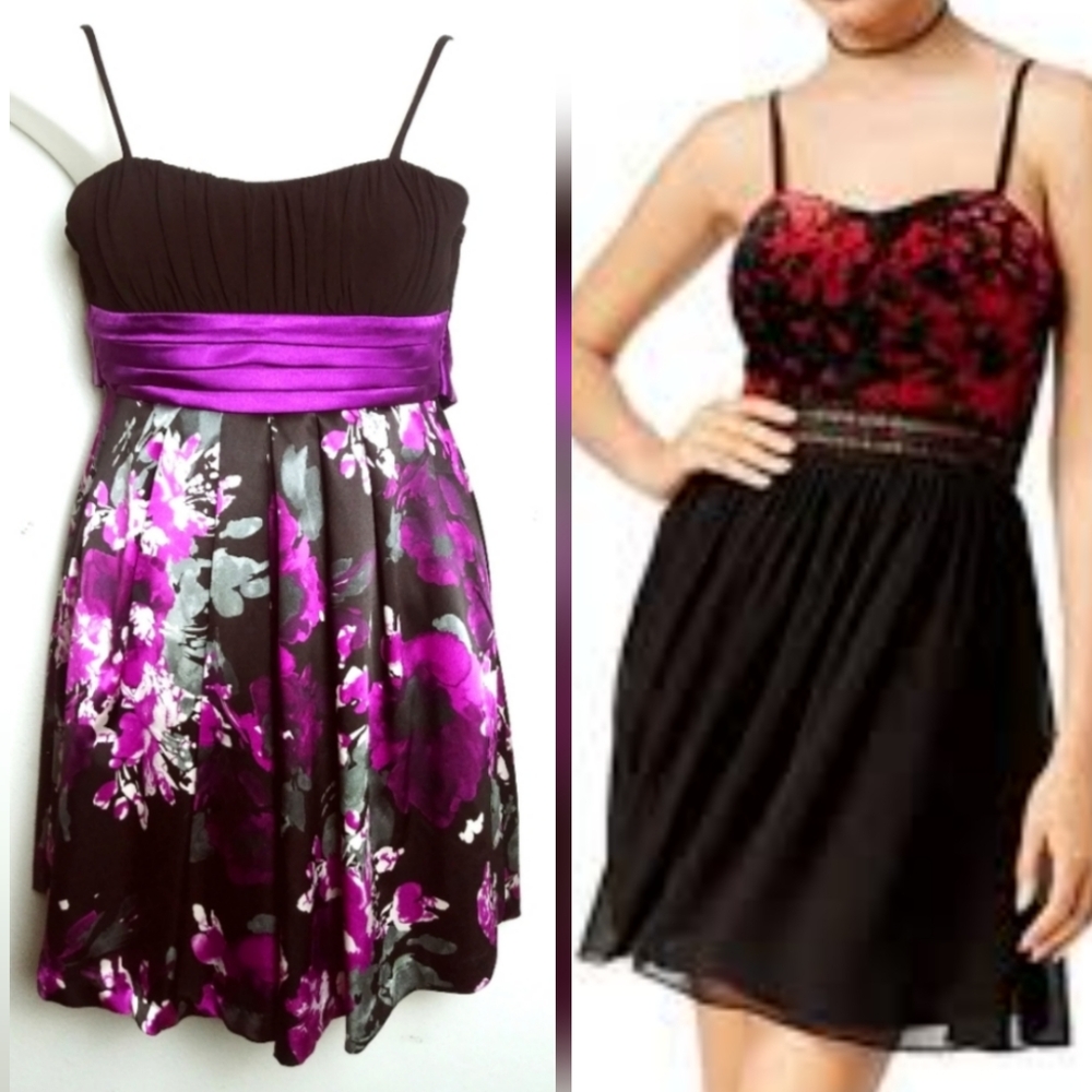 Y2K -era Cocktail Party Dress Junior 9